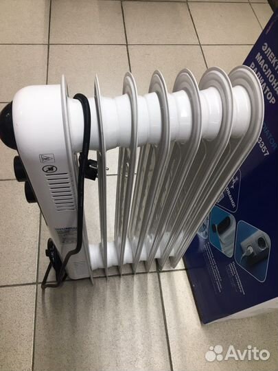 Электрический маслонаполненный радиатор hyundai