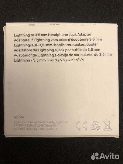 Адаптер для наушников для iPhone