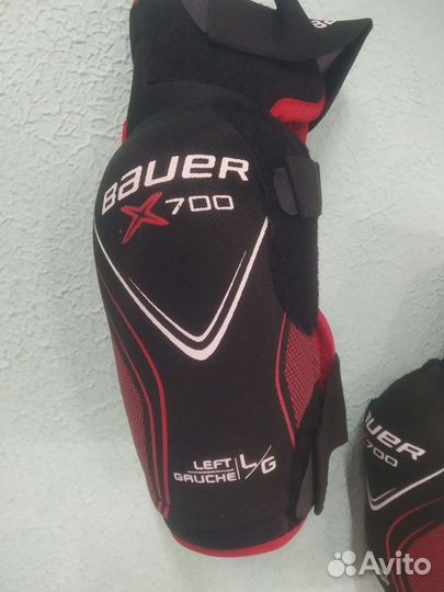 Налокотники хоккейные sr bauer