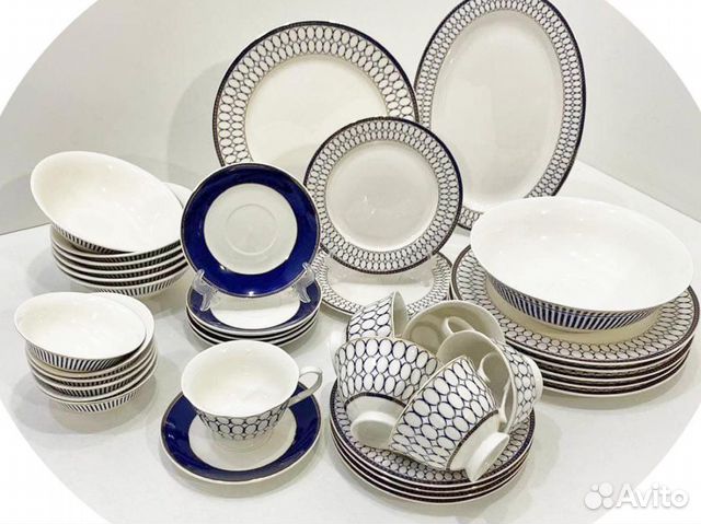 Набор столовой посуды столовый сервиз