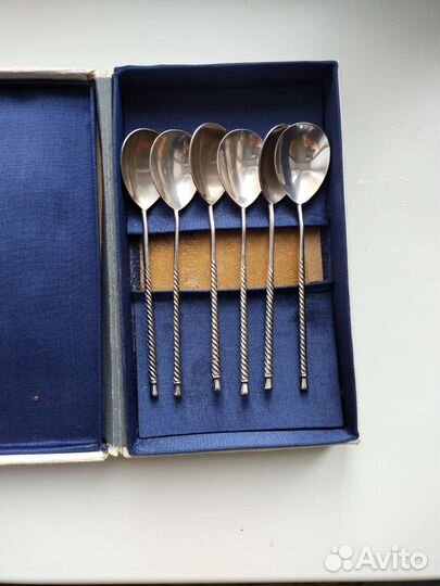 Кофейные ложки мельхиор