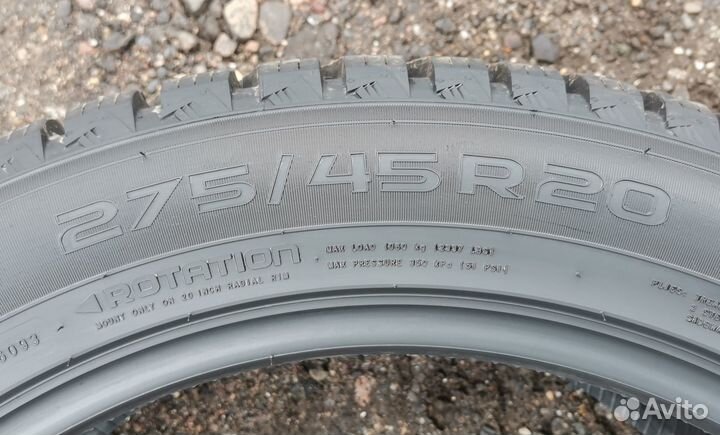 Nokian Tyres Hakkapeliitta 10p SUV 275/45 R20 и 305/40 R20