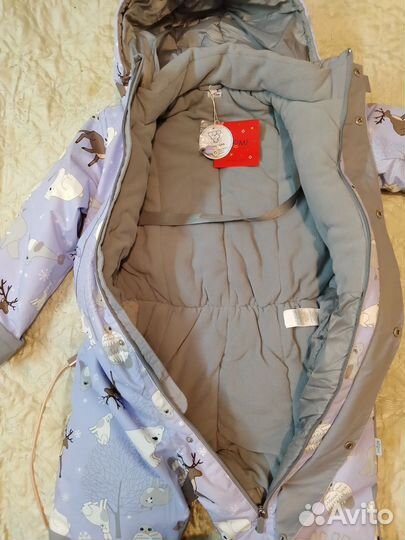 Новый зимний мембранный комбинезон Boom, р. 140