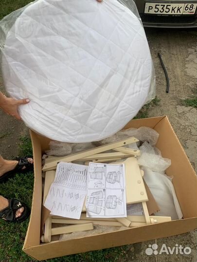 Детская кроватка трансформер Sofia2 с маятником