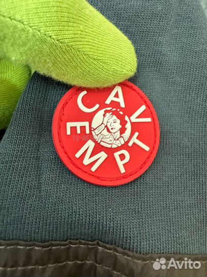 Лонгслив Cav Empt с плащевыми вставками