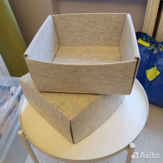 IKEA икеа коробки для хранения