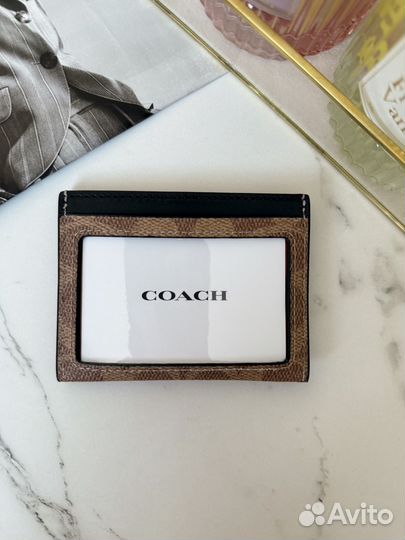 Картхолдер Coach оригинал новый