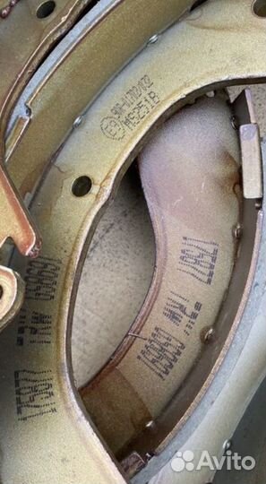 TRW GS 8691 тормозные колодки