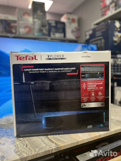 Робот пылесос tefal 130 series