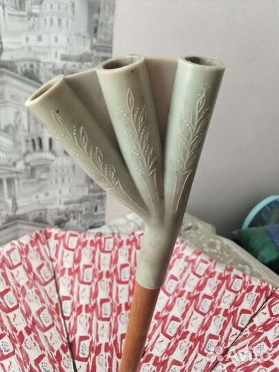 Зонт ретро хлопок, большой. Фаб.Заря.Одесса.ссср