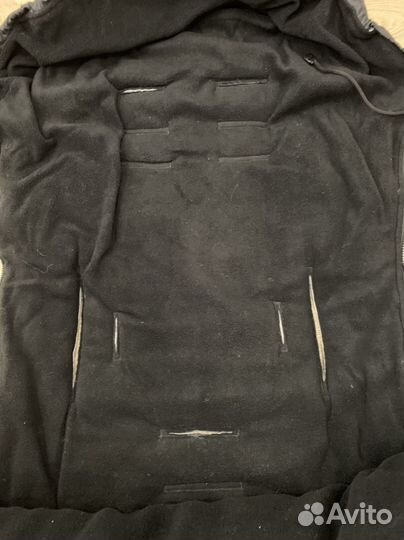 Комплект зимний конверт, муфты и сумка leokid