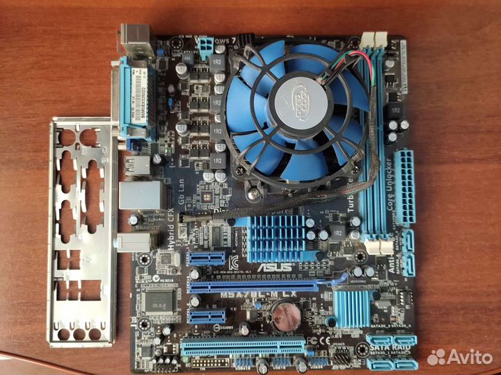 Материнская плата с процессором amd