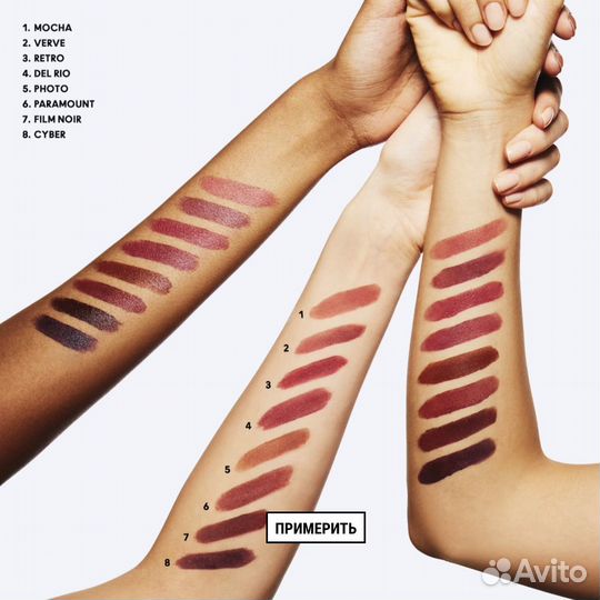 Помада MAC 813 mocha satin lipstick