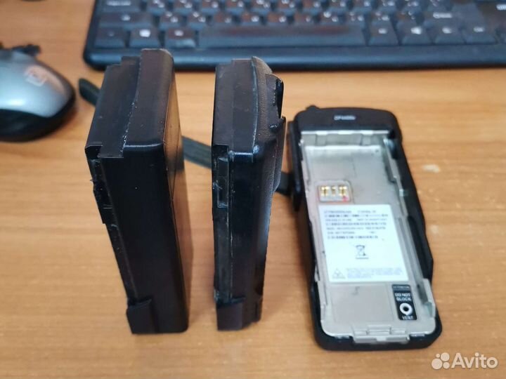 Бокс холдер 18650 Motorola DP 2x/4х зарядка USB C