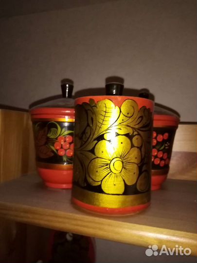 Посуда хохлома