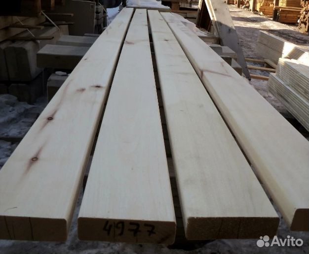 Полок осина сорт А 25*85 1,5м