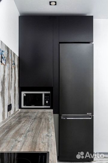 Прямая кухня. Кухонный гарнитур на заказ