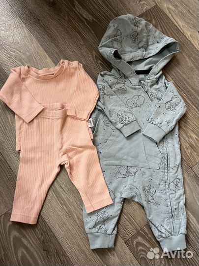Детские вещи пакетом на девочку 56-62