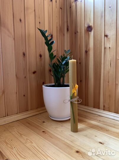 Свеча медовая Эксклюзив 35см