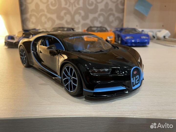 Коллекция Bugatti 1/18
