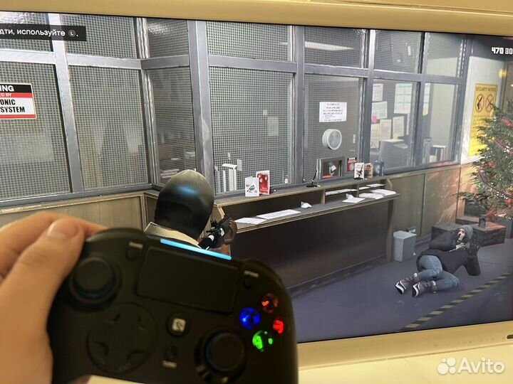 Джостик ps4 и пк