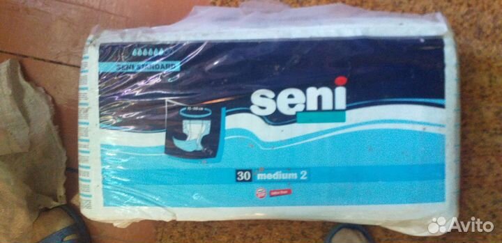 Памперсы для взрослых seni размер 75110