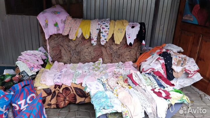 Вещи от рождения до лет 2,5-3лет