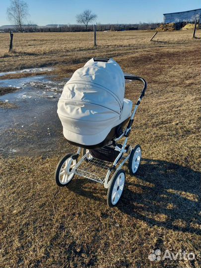 Коляска 2 в 1 эко кожа