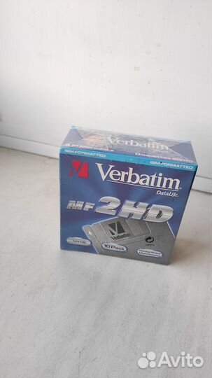 Флоппи диски Verbatim, floppy, 3.5 дюйма