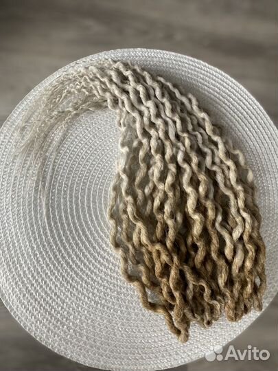 Дреды. Комплект микс кос и дред