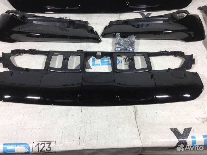 Обвес BMW X5 E70 чёрный глянец дорестайлинг