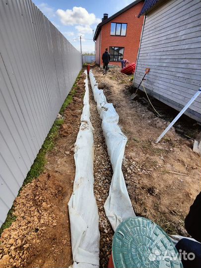 Дренажная система ливневка