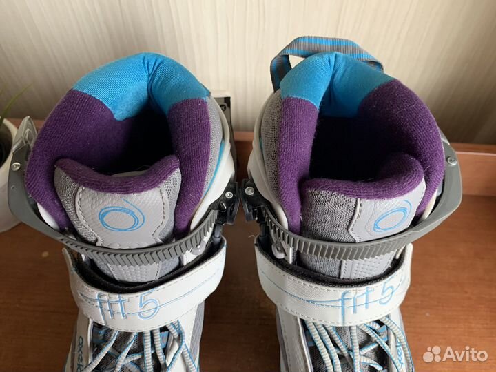 Ролики oxelo fit 5 (новые) размер 40