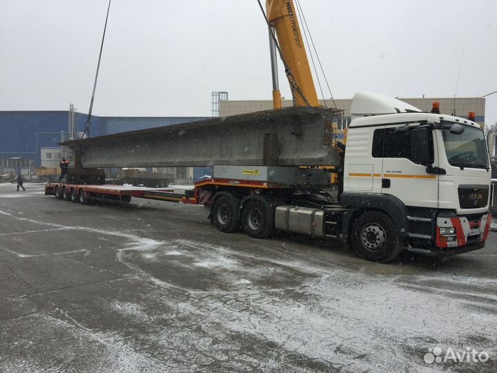 Перевозка грузов тралом - негабаритные перевозки