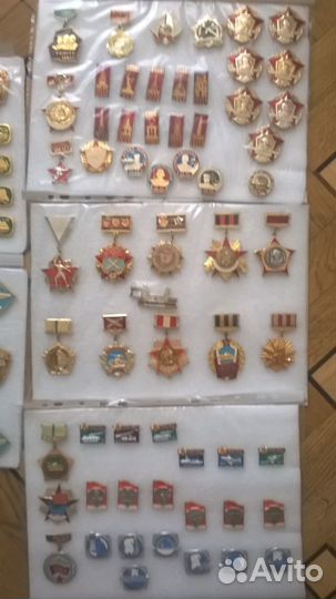 Коллекция значков