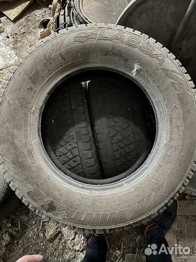 Колеса r 15 зимние205/70/15с 2шт