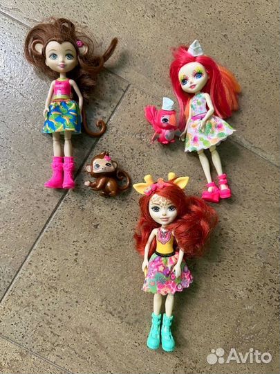Куклы энчантималс пакетом