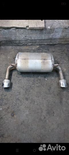 Infiniti fx 35 глушитель