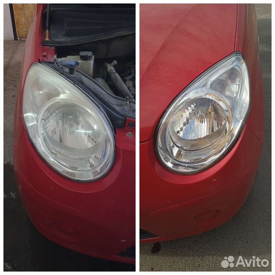 Полировка фар