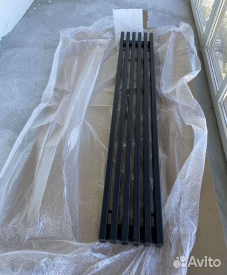 Вертикальный трубчатый радиатор Steel от завода ба