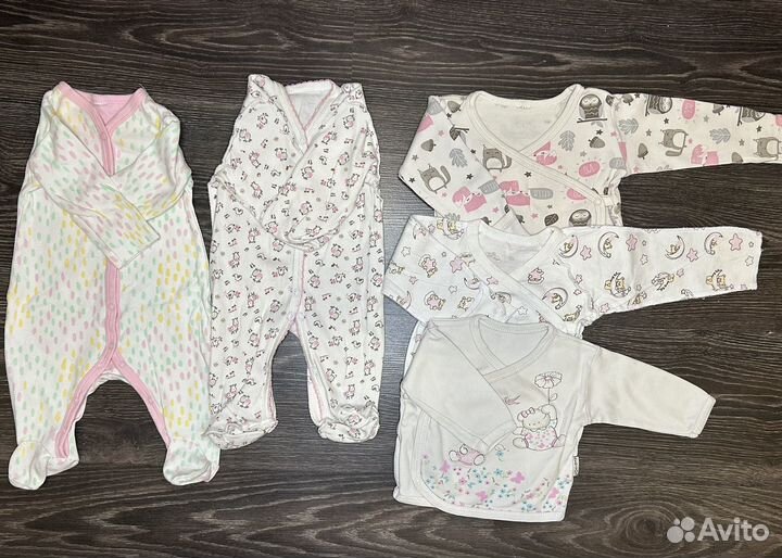 Пакет детской одежды 56-68 для девочки