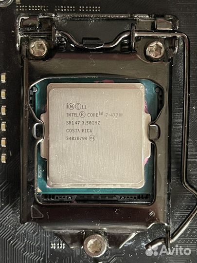 Intel i7 4770k +asus ranger vii + 8gb 2133 mhz