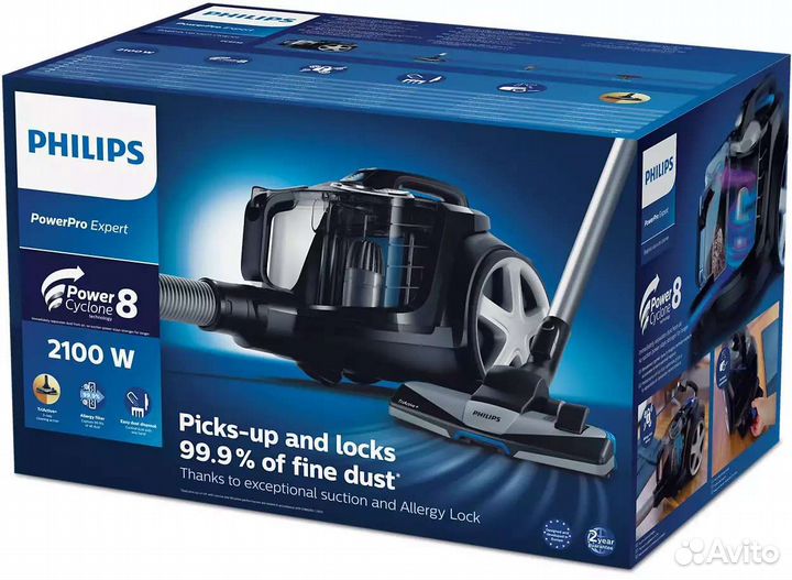 Пылесос Philips FC9732 PowerPro Expert