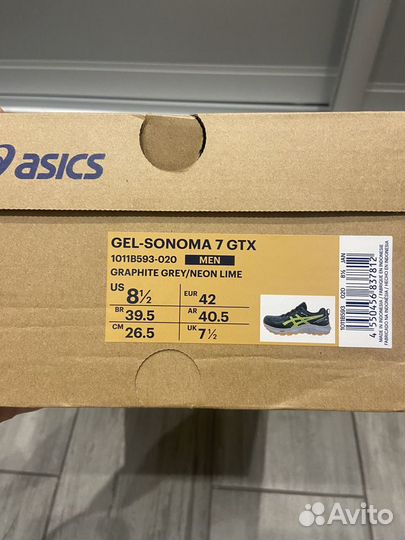 Кроссовки Asics Gel Sonoma 7 GoreTex