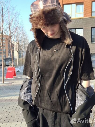 Футболка y2k Rick Owens/Balenciaga type