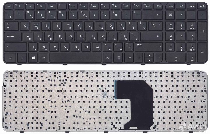 Клавиатура для HP Pavilion G7-2000 с рамкой p/n: