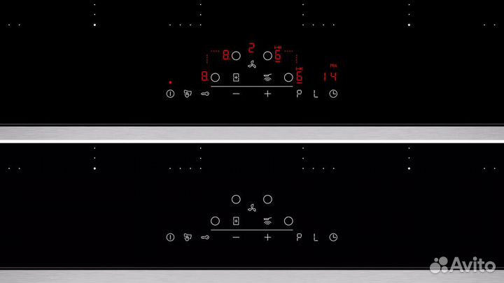 Индукционная варочная панель со встроенной вытяжко
