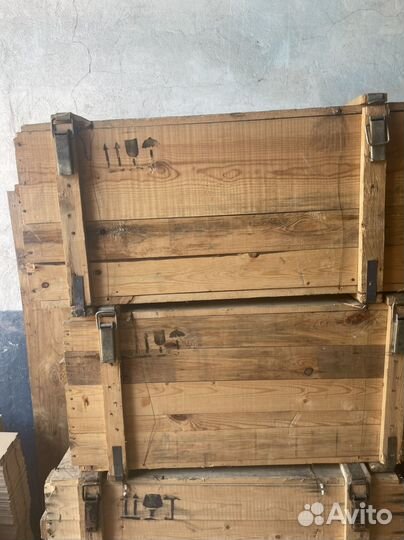 Ящик деревянный военный