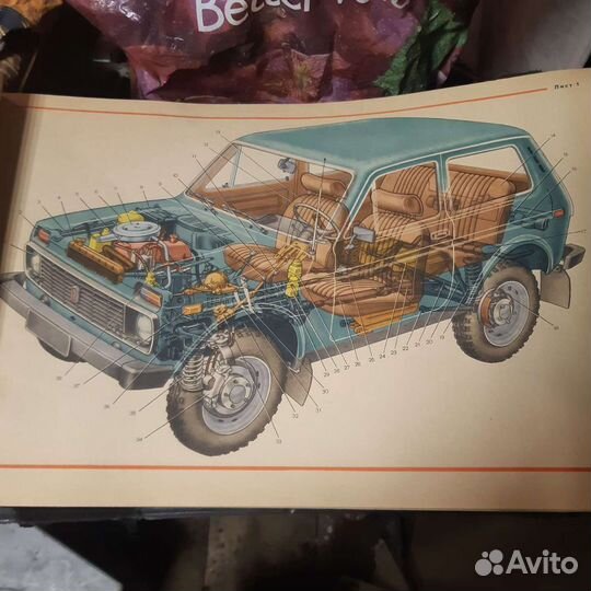 Альбом ваз 2121 1982 года газ-24 Запорожец