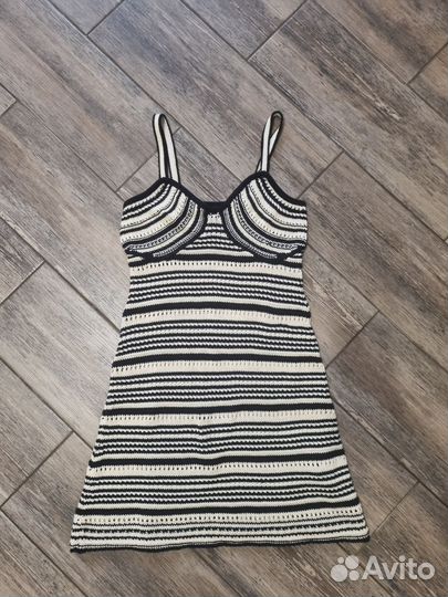 Вязаное платье